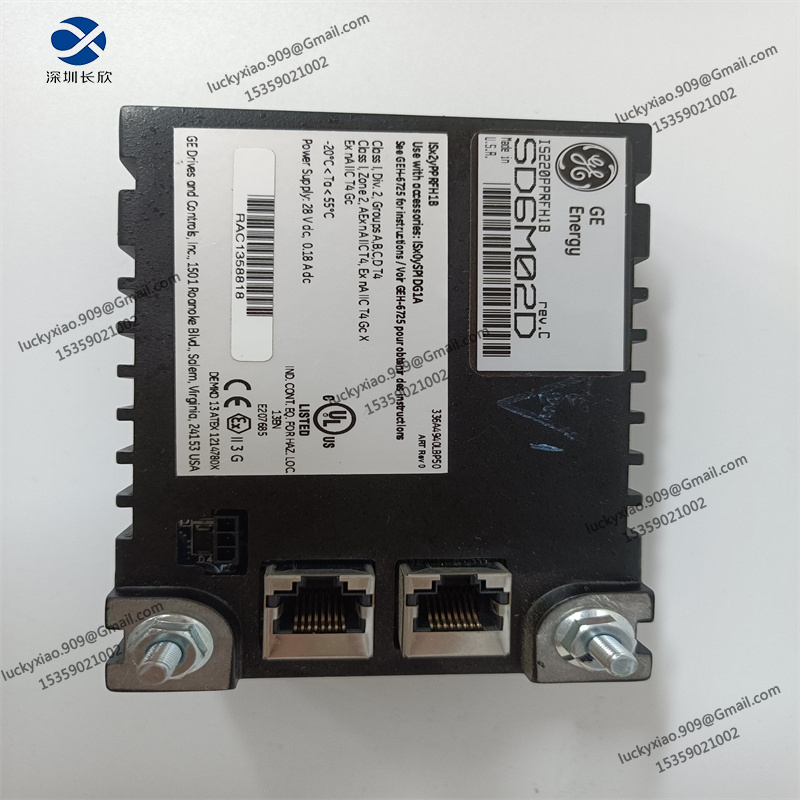 GE  IS220PPRFH1B  PROFIBUS 主网关 I/O 模块