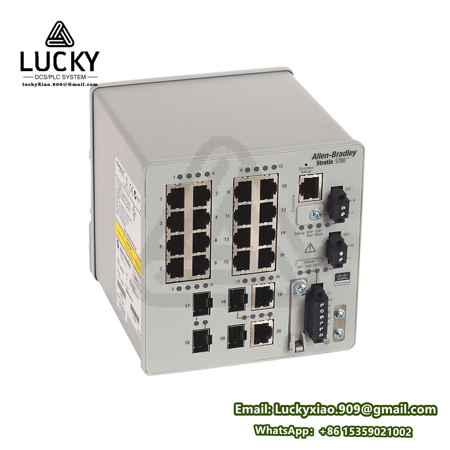 Allen-Bradley 1783-BMS20CL 工业以太网交流机